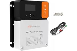 RHEIN BELEUCHTUNG MPPT Solar Laderegler 30A 12V/24V/36V/48V DC, 150V PV, Gliese Power Solarmodul Solarpanel Serie mit LCD Anzeige, Parameter Einstellbar, Automatisch Identifizieren von System Spannung