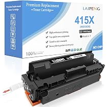 Lot De 4 Cartouches Toner 415X/415A Compatibles HP - Pour M479fdw, M454dw, M480f - Puces Originales, Rendement élevé
