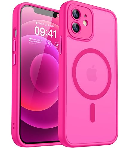 TVVTPU Magnetica Cover per iPhone 14 Compatibile con MagSafe, Custodia Trasparente con Motivo a Fiocchi Silicone TPU Bumper Protezione Antiurto