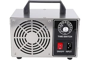 TAITUS Ozone Generator 32g/h, Air Purifier with timer Function,For Home and Cark Smoke Smell Remover Odor Eliminator,with Timing Switch Low Noise