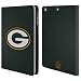 Produktbild Head Case Designs Offizielle NFL Fussball Green Bay Packers Logo Brieftasche Handyhülle aus Leder für Apple iPad Mini 1/2/3