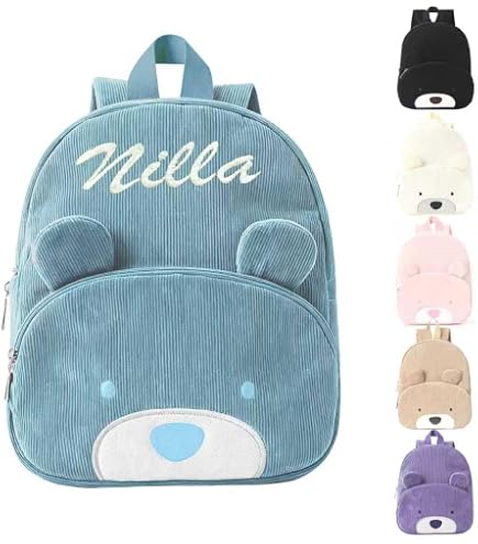LICHENGTAI 3D Dinosaurier Plüschrucksack – Kinderrucksack Mit Spielzeugtasche, Für Schule & Freizeit