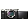 Sony Alpha 7C Spiegellose E-Mount Vollformat-Digitalkamera ILCE-7C (24,2 MP, 7,5cm (3 Zoll) Touch-Display, Echtzeit-AF) Nur B