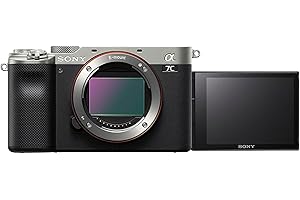 Sony Alpha 7C Spiegellose E-Mount Vollformat-Digitalkamera ILCE-7C (24,2 MP, 7,5cm (3 Zoll) Touch-Display, Echtzeit-AF) Nur B