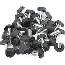 Pieds De Meuble Réglables M8 - 32 Pièces - Pour Chaise, Table, Meuble - Hauteur 2 Cm