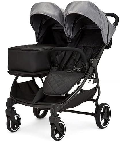 Deryan EVY V2 Poussette Pour 2 Enfants - Pour Nouveau-nés, Tout-petits