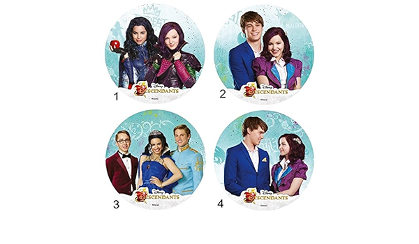 Lcn Disque Azyme Mod Descendants Decoration Gateau Enfant 21 Cm 177 3 Amazon Fr Cuisine Et Maison