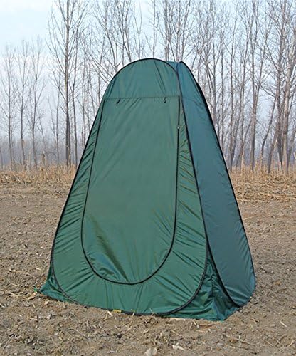 Bathing tents Outdoor Shower Tent Mobile Toilets Photography Fishing Change Clothes Portable Tents Easy To Open ( Color : Orange , Size : 150*150*195cm )