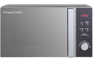 Russell Hobbs RHM2076S Kompakt fristående mikrovågsugn, 800 W, 20 l