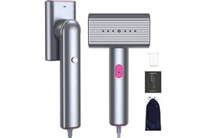 Kebnor Dampfglätter, 220-240V, 1200W Steamer, Tragbarer & Handlicher Reisedampfglätter, 70ml Tank, 15s Schnellaufheizung, 2-in-1 Steamer Dampfglätter für Globale Reise & Urlaub