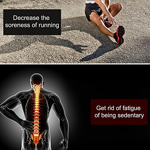 iRegro Massage Stick, Muskel Roller Stick, Massageroller für Bein Krämpfe Deep Tissue Massage und Physikalische Therapie – Kalb Hip Oberschenkel Beine Rückenschmerzen Erleichterung – Einfacher Als myofaszialer Release & Trigger Point Massagegerät - 7