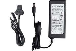 Micacorn 16V 2,4A nätadapterladdare, kompatibel med Yamaha PSR-S500, PSR-S700, PSR-S900, PSR-1000, PSR-1100, PA-300, PA-300B