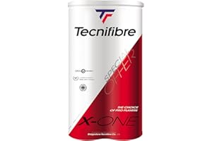 Palline Da Tennis Tecnifibre X-one - Confezione Da 18 Bipack