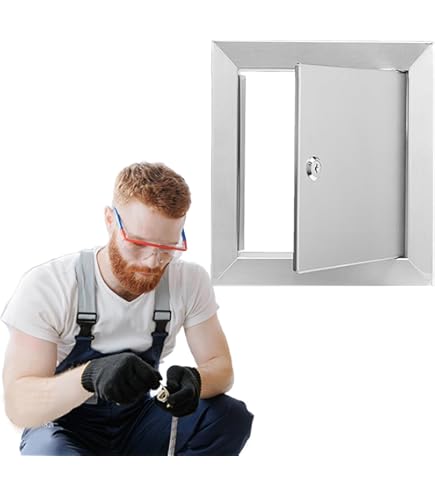 Revisionstür SOFTLINE sv 400x500 RAL9016 Vierkantverschluss Revisionstür SOFTLINE sv 400x500 RAL9016 Vierkantverschluss