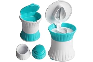 Zeayebsr Multifunzionale Pillola Macinino, 6.7 x 6.1 x 6.1 cm