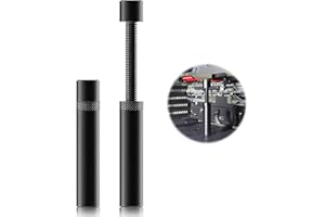 Jowrun Supporto Scheda Grafica, Supporti regolabili in altezza per scheda video GPU, Staffa di Supporto in lega di Alluminio, GPU Holder per 73-120 mm di Altezza Nero