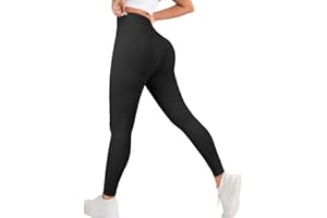 Lishang Leggins Sportivi Donna Push Up Vita Alta Pantaloni Yoga Controllo della Pancia Opaco Elastici Leggings Anticellulite Palestra Fitness Jogging Yoga Pant