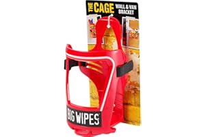 Big Wipes Bgw2421 80 van et support mural boites à – Rouge