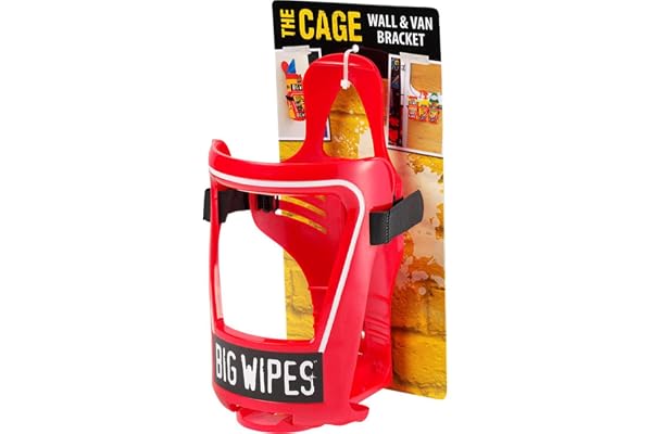 Big Wipes bgw2421 80 Van och väggfäste rör kan torkas av –