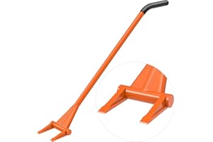 Dolibest Brecheisen Groß, 122cm Kuhfuss Brechstange Gebogener Lang Abbruchwerkzeug Stahl Abrisswerkzeug Gross Paletten Zerlegen Palettenbrecher Werkzeug Kuhfuß Abrissstange Dachdecker Deckbrett