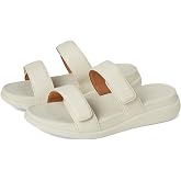 Fitflop Kadın F-Mode Go Ayarlanabilir D&uuml;z Form İki Bar Slides Kaydırmalı Sandalet