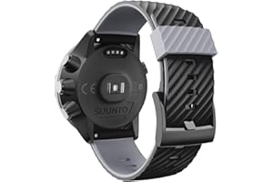 WIIKAI Bracelet de Rechange en Silicone Pour suunto 7/9/9 baro/spartan sport/D5 Bracelets de Montre de Rechange.