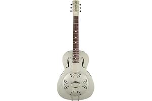 Gretsch G9201 Honey Dipper Round-Neck Biscuit Cone Resonator (Shed Roof) - Chitarra resofonica