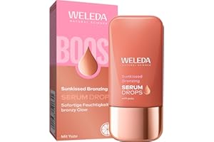 ‎WELEDA WELEDA Bio Sunkissed Bronzing Serum Drops – Naturkosmetik Booster Drops mit Yuzu. Extra Feuchtigkeit & bronzefarbener Glow für natürlich schöne Haut (vegan, 30ml)