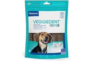 Virbac VeggieDent FR3SH Kauspielzeug für mittelgroße Hunde, 10-30 kg