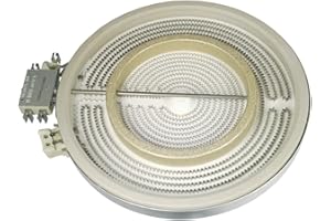 E.G.O. Strahlheizkörper Zweikreis Glaskeramikkochfeld 2200/750W Ø210/125mm Ego 1051213034 HiLight-Heizkörper passend Bosch Siemens 00356260 Constructa Neff Balay Lynx Pitsos Küppersbusch hsn nkt