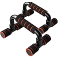 FirstFit Non-Slip Handles Push-Up Bars Stand | Push Up Handles with Cushioned Foam Grip and Non-Slip Sturdy Structure - Multicolor