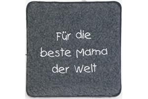 Fan-O-Menal Schurwoll-Sitzkissen - für die Beste Mama der Welt - 30007