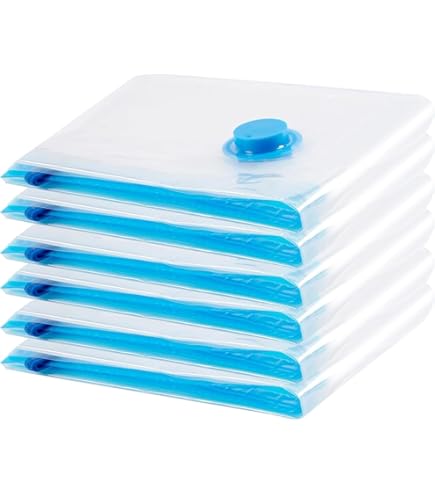 Sacs Rangement Sous Vide Aspirateur, 9 Pièces Vacuum Storage Bags Sac