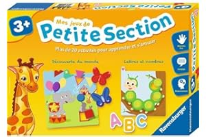 Ravensburger - Jeu Educatif - Mes jeux de petite section - Coffret complet éducatif - 20 activités programme 1e année maternelle - A partir de 3 ans - 24522