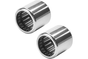 Othmro HFL2026 - Cuscinetti a rullini ad ago, cuscinetto unidirezionale, foro 20 mm, diametro 26 mm, larghezza 26 mm, 2 pezzi