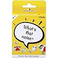 Good Mood Games What’s That Noise? 44 Card Game for Age 4 5 6 7 8 +|2 or More Player Guessing Game |Travel Games for Kids Simple & Fun Classic Family Table Games| Easy to Learn Games | Gifts for Kids