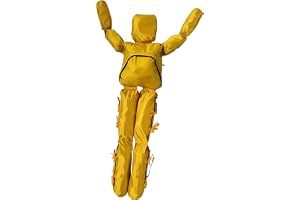 Vattenräddningsövningsdocka med ihålig kärna, livräddningsövningsdocka Yellow-175cm/5'9"