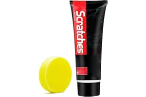 GOKAME Eliminador de arañazos en la parte superior de la estufa sin arañazos, limpiador de la parte superior de la estufa de vitrocerámica, limpiador de superficie de cocción multiusos con esponja