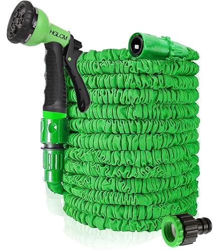 Tuyau D'Arrosage Extensible 60m Avec Buse 7 Modes - Flexible Anti-Enchevêtrement, Raccord Rapide, Robuste Pour Jardin