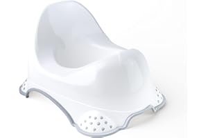 DIVCHI Baby Potty Training Chair Toddlers Potty Training Toilet Seats Anti Slip Comfortable Seating High Back Portable & Lightweight