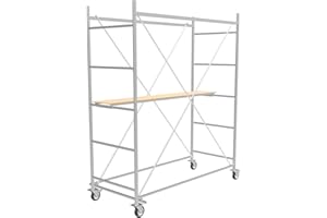 Échafaudage hauteur de travail 3,40 m en acier série Hobby fabriqué en Italie I SCEDIL