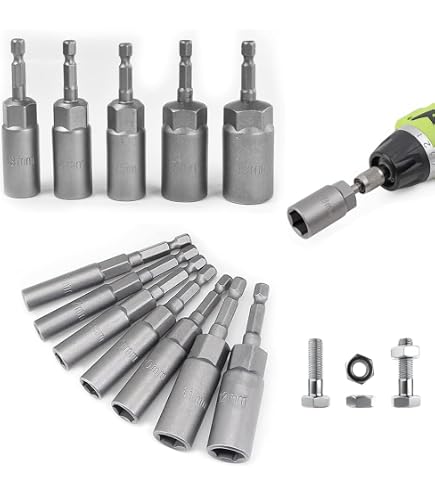 1/4 Zoll Hex Steckschlüssel-Einsatz – Nuss Mit B Produktbild-Vorschau 2