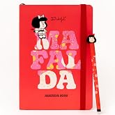 Mr. Wonderful - 2026 Pocket A5 Annual Diary Set - Week to View + Bobo Erasable Pen - Mafalda
