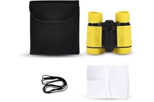 VGEBY1 Fernglas für Kinder, Mini Kids Telescope Toys Outdoor Fernglas für Vogelbeobachtung Wildlife (Gelb)
