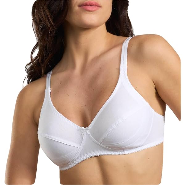 Elegante reggiseno contenitivo con pizzo - Nero / marrone dorato, Coppa E