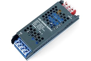 KSIBNW Transformador 220V a 24V 100W 4,2A LED Driver, Ultrafino Fuente de Alimentacion de AC 220V a DC 24V 4,2A 100W Driver LED de Baja Tensión Controlador Voltaje Constante Adaptador para Tiras LED