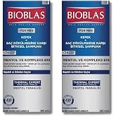 BIOBLAS For Men Kepek Ve Sa&ccedil; D&ouml;k&uuml;lmesine Karşı Şampuan 360 ml 2 Adet