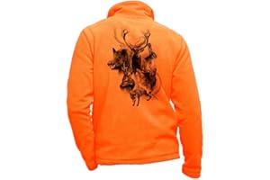 Pets-easy Veste Polaire vennerie - vêtement de Chasse personnalisé gibier