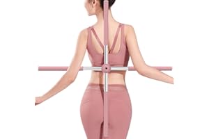 Libetter Posture Corrector - Yoga Sticks for Posture Training | Pink