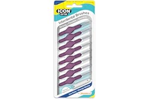 INTERDENTAL BRUSHES Stoddard Icon Interdental Brush - 1.1mm Purple - 8 per Pack